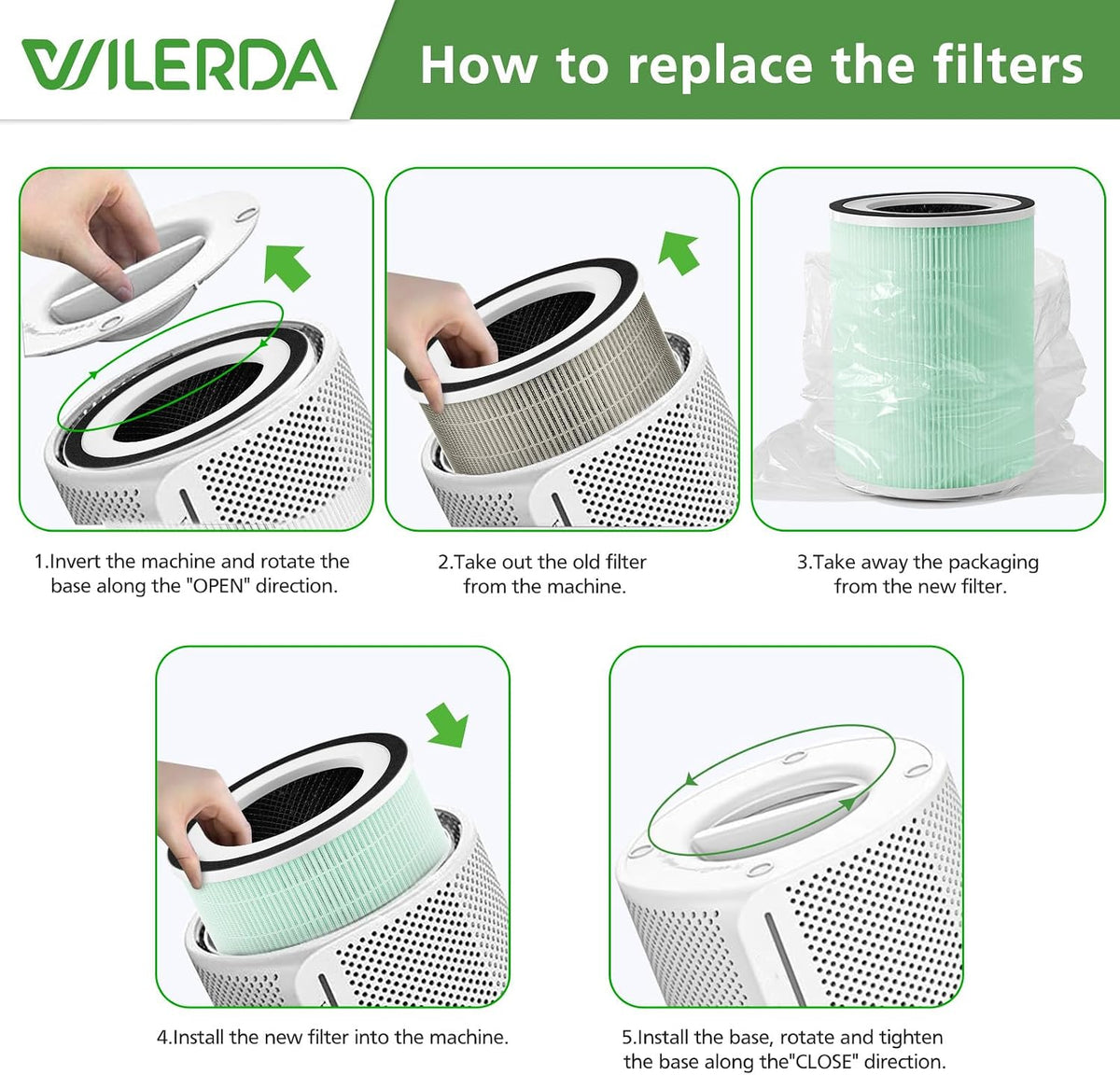 Kilo Filter for Afloia Kilo,KILOPLUS,KILOPRO,MIRO PRO,MIRO Air Purifier