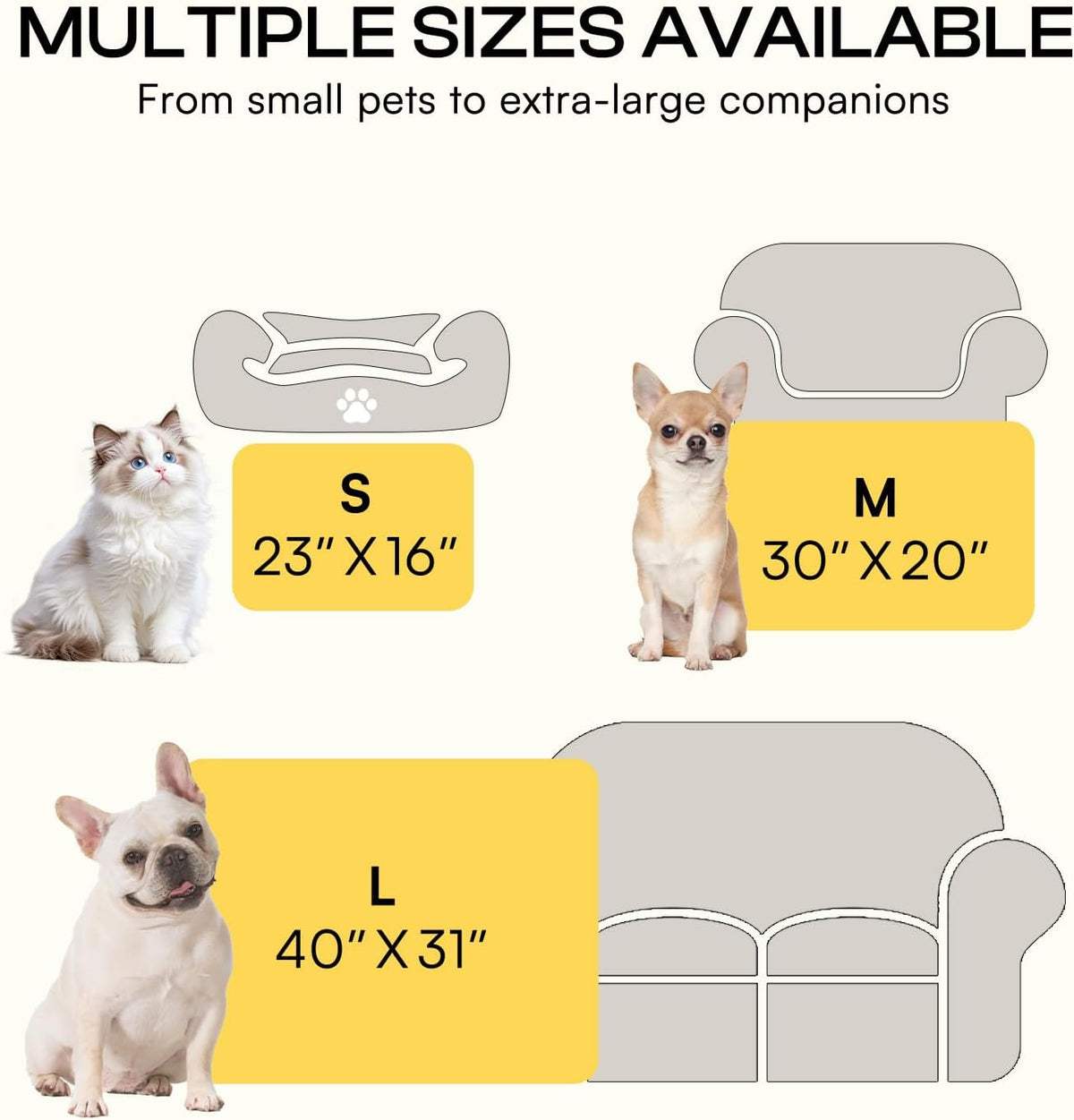 3 Pack Cute Dog Blankets Soft Fleece for Small Puppy Cat,23"x16"