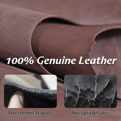 Leather Dog Leash 4ft, Heavy Duty Training Leash for Large Medium Dogs