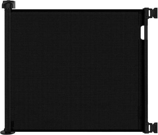 33" H Retractable Baby&Dog Gate, Fits up to 55" W, Hardware Mounted