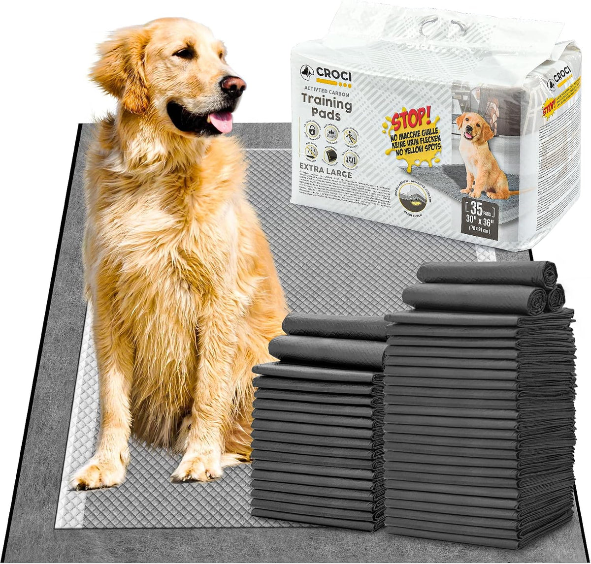 Charcoal Pee Pads for Dogs Odor Control Leak Proof 23x24in