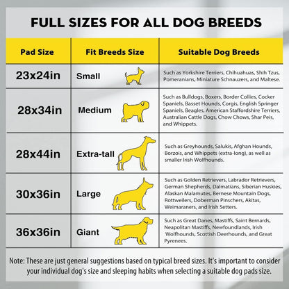 Charcoal Pee Pads for Dogs Odor Control Leak Proof 23x24in