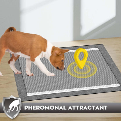 Charcoal Pee Pads for Dogs Odor Control Leak Proof 23x24in
