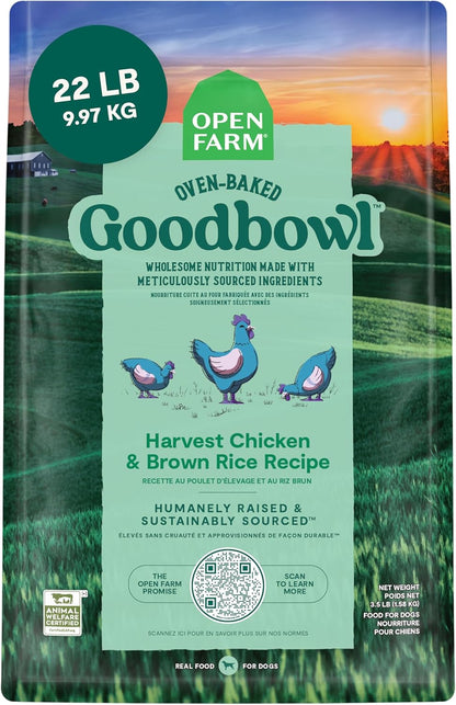 Goodbowl Wild Caught Salmon Dry Dog Food, 22lb Bag