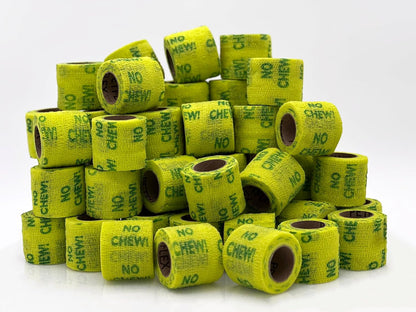 PetFlex No Chew – Flexible Self-Adhering Elastic Bandage for Wound Care – First Aid Wrap for Small Animals Like Dogs, Cats, and Other Pets - 2 inch, 2 Rolls