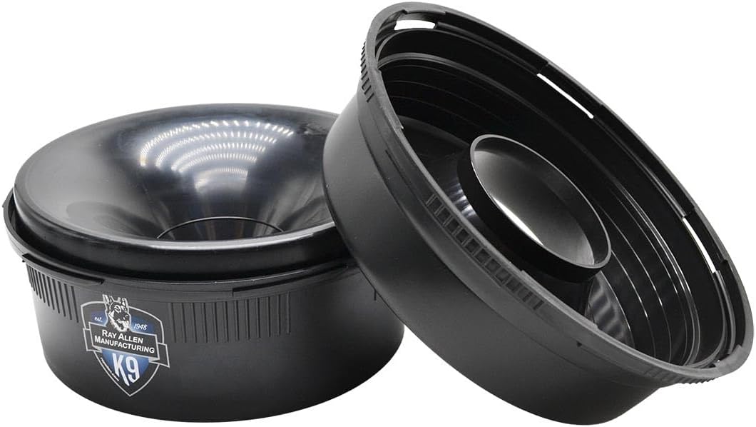 Ray Allen Buddy Bowl - Spill Proof Dog Water Bowl (44oz Black)