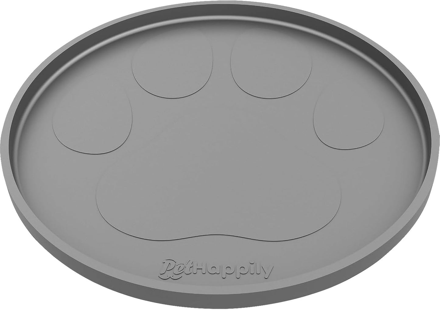 Dog Food Mat - Raised Edges Dogs Mat for Food and Water Prevent Spill, Waterproof Cat Food Mats Protect Floors, Easy Clean Dog Bowl Mats for Food and Water, Silicone Pet Feeding Placemats