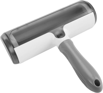 Zunate Pet Hair Remover Roller for Couch and Carpet, Reusable Lint Removal Tool with 17cm Wide Bidirectional Brush Head for Clothing and Furniture, Black Tool (Gray)