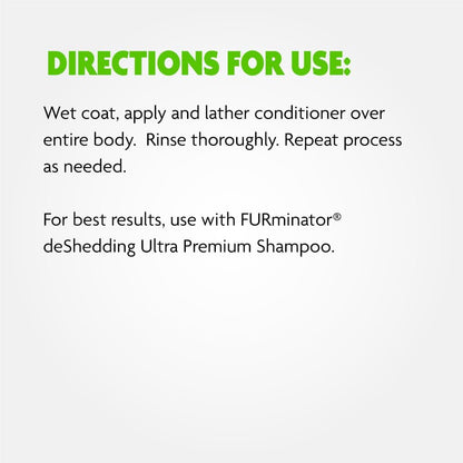 FURminator Ultra Premium deShedding Shampoo for Dogs Helps Reduce Excess Shedding, 16 oz