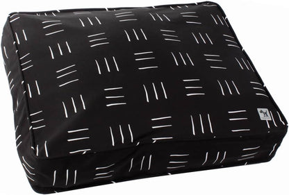Molly Mutt Medium to Large Dog Bed Cover- Forever Young Print - Measures 27”X36”X5’’ - 100% Cotton - Durable - Breathable - Sustainable - Machine Washable Dog Bed Cover (Dd82b)