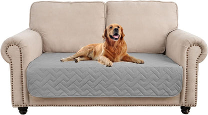 fuguitex Waterproof Dog Bed Cover Couch Cover, Anti-Slip Cat Mat Pet Pad Blanket for Sofa Chair Recliner Furniture Protrctor