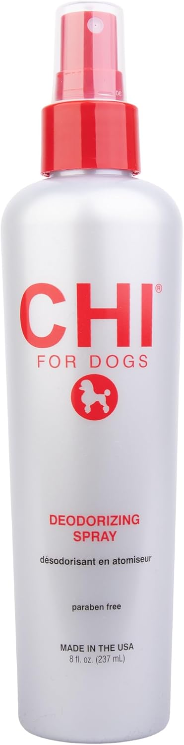 CHI for Dogs Detangling Finishing Spray, Leave-In Dog Grooming Mist to Help Release Tangles & Knots, Light Conditioning Shine Finish, Sulfate & Paraben Free, Made in the USA, 10 Fl Oz