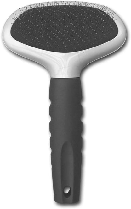 Resco Pro-Series Slicker Brush, Best Mat Remover for Dog, Cat, Pet Grooming, Small/Med