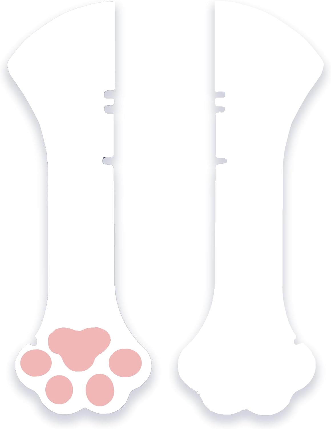 Meow&Woof Cover for Pet Can Food/Cat Wet Food Spoon/Lid for Dog Cans/Cute Paw Shape One Lid One Spoon Pack (Gray)