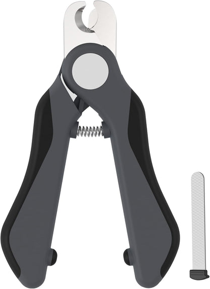 Swihauk Heavy Duty Dog Nail Clippers and Trimmers, Professional Pet Nail Clippers with Nail File for Dogs Cats Small Animal, Claw Clippers with Safety Guard to Prevent Over-Cutting, Blue