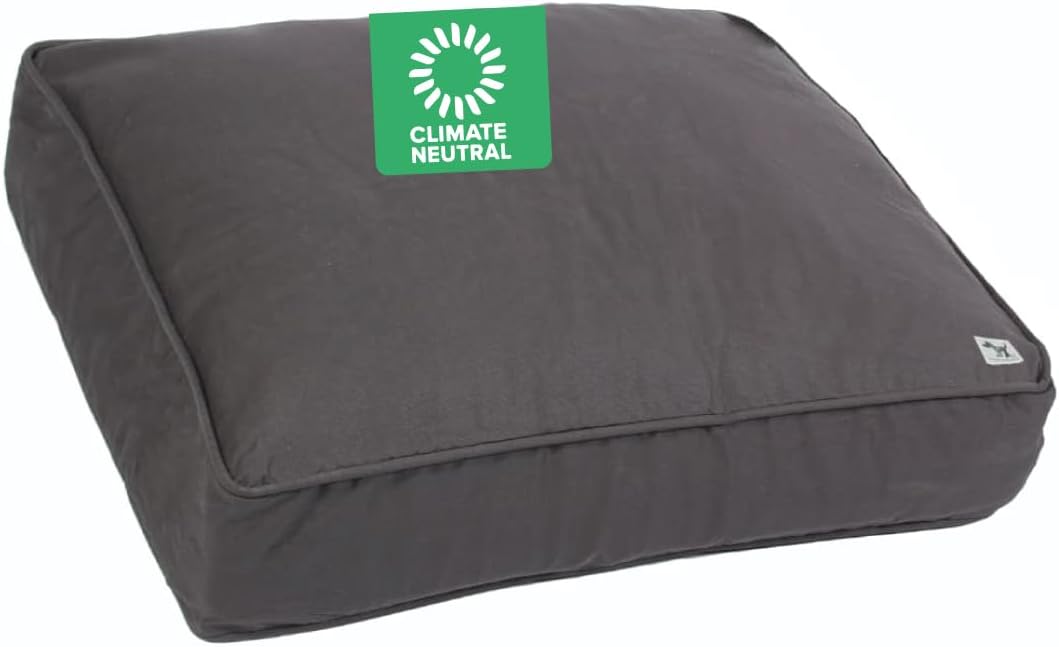 Molly Mutt Medium to Large Dog Bed Cover- Forever Young Print - Measures 27”X36”X5’’ - 100% Cotton - Durable - Breathable - Sustainable - Machine Washable Dog Bed Cover (Dd82b)