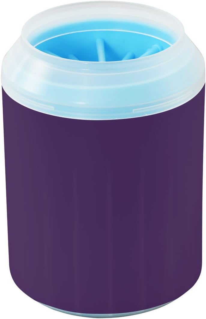 ODAWA Dog Paw Cleaner Cup Royal Blue Muddy Paw Cleaner with Soft Bristle