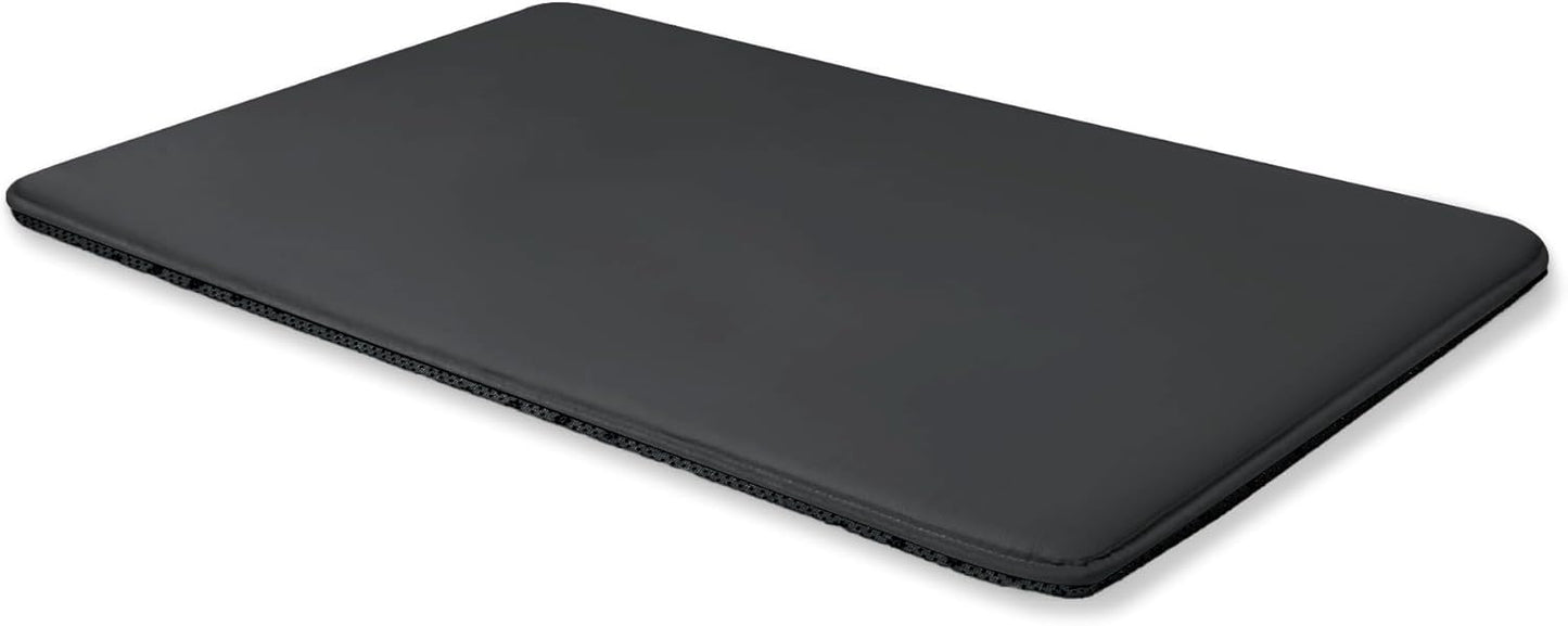 Dog Bed for Crate Pad High Resilience Foam Crate Pad Mat for Medium Large Dogs Washable Anti-Slip, Outdoor, 35" x 22",Dark Gray