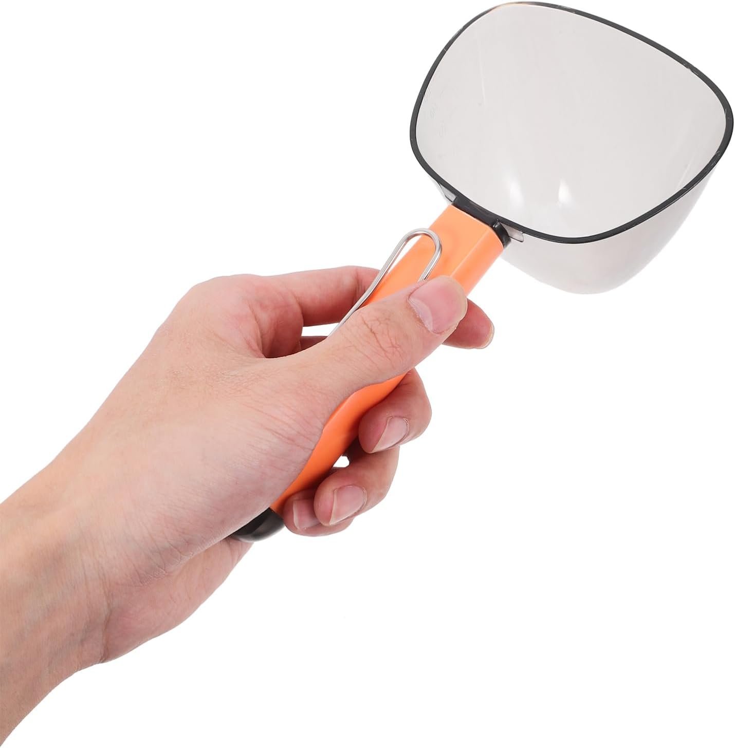 Yardwe Pet Food Scoop with Stainless Steel Clip, Precise Measurements for Cat and Dog Food