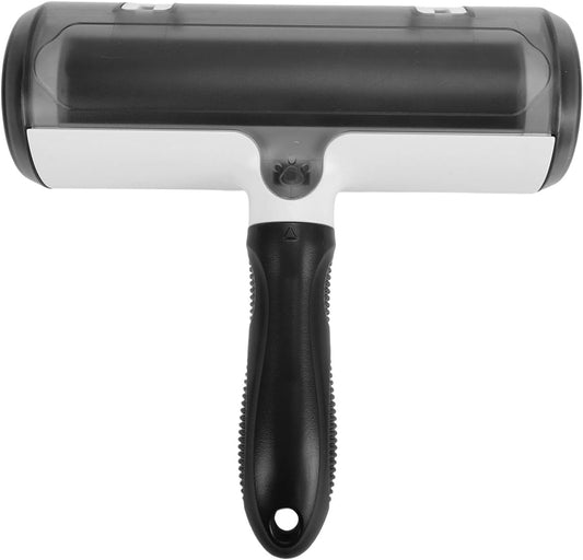 Zunate Pet Hair Remover Roller for Efficient Dog and Cat Hair Removal, Reusable Lint Roller for Couch, Carpet, Clothing and Furniture (Black)