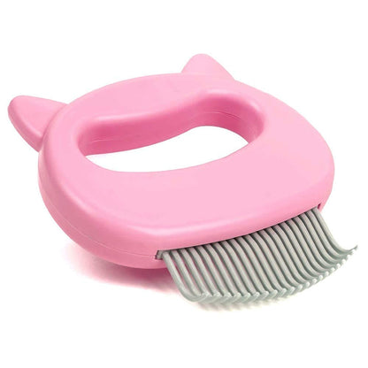 Leo's Paw The Original Pet Hair Removal Massaging Shell Comb Soft Deshedding Brush Grooming and Shedding Matted Fur Remover Dematting tool for Long and Short Hair Cat Dog Puppy Bunny (Mint)