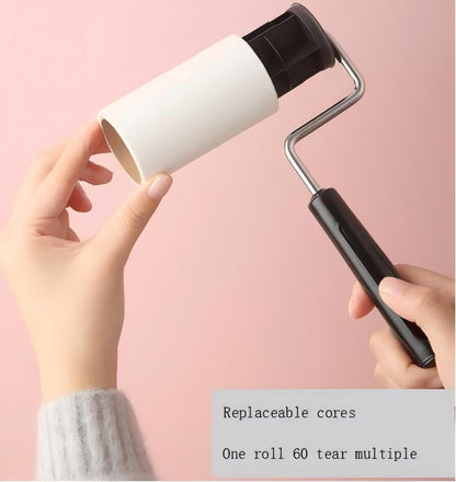 Lint Roller Extra Sticky PET Lint Roller - Cat Hair Remover & Dog Fur Remover，Lint Roller for Pet Hair - Sticky Rolls (1 Roller+1 Refills)