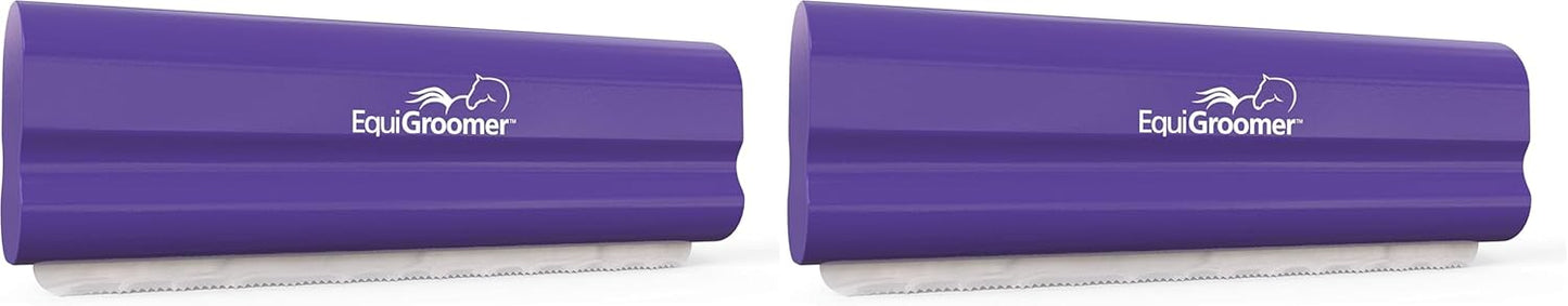 EasyGroomer Deshedding Brush for Dogs & Cats – Undercoat Grooming Tool for Short & Long Hair, Removes Loose Fur & Dirt, Reduces Shedding for Small & Large Pets, Purple