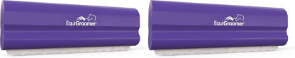 EasyGroomer Deshedding Brush for Dogs & Cats – Undercoat Grooming Tool for Short & Long Hair, Removes Loose Fur & Dirt, Reduces Shedding for Small & Large Pets, Purple