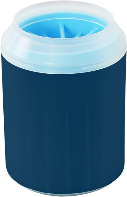 ODAWA Dog Paw Cleaner Cup Royal Blue Muddy Paw Cleaner with Soft Bristle