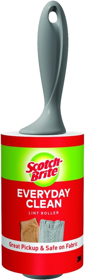 Scotch-Brite Lint Roller, Works Great On Pet Hair, 95 Sheets