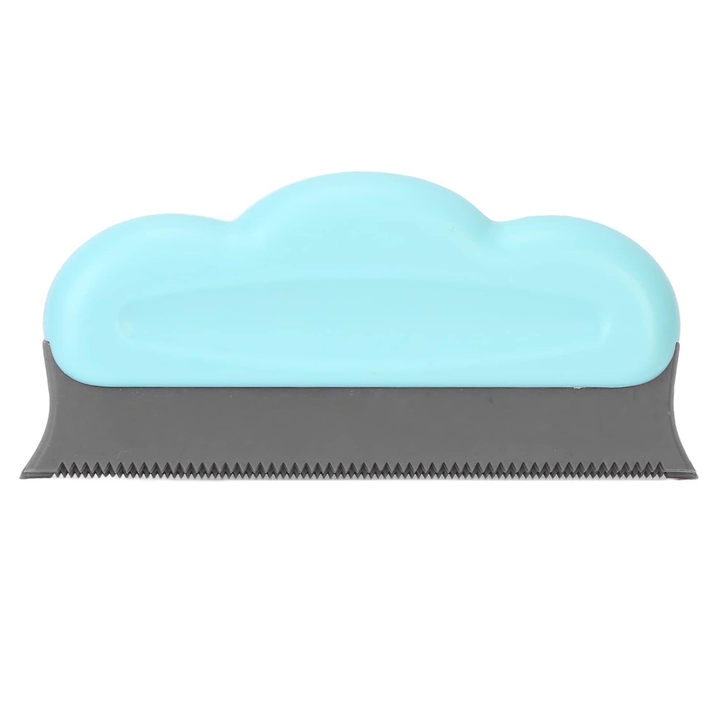 Silicone Cleaning Brush, Multifunctional Cleaning Brush for Pet Hair Removal from Clothes, Sheets, Carpets, Sofas - Elastic Soft Head, Comfortable Grip (5.9 x 2.8 x 0.8in)(blue)