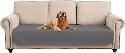 fuguitex Waterproof Dog Bed Cover Couch Cover, Anti-Slip Cat Mat Pet Pad Blanket for Sofa Chair Recliner Furniture Protrctor