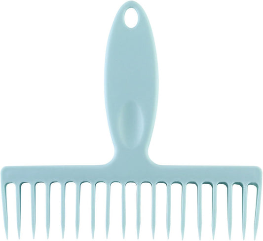 Broom Hair Removal Comb | Long Handle Scraping Brush for Pet Hair/Particles/Debris | Sturdy PP Maintenance Tool for Floors and Corners