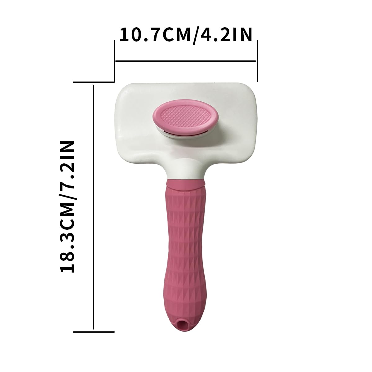 Pet Cleaning Deshedding Brush,Pet Hair Removal Brush for Shedding Massaging Grooming for Small Dogs,Cats,Rabbits(blue)