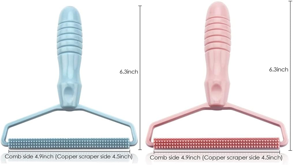 Portable Fabric Shaver, Pet Hair Remover, Manual Lint Remover, Dog Hair Remover Tool, Removing Dust from Clothing, Carpet, Furniture, Blankets, Couch Pink 1pcs