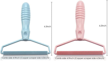 Portable Fabric Shaver, Pet Hair Remover, Manual Lint Remover, Dog Hair Remover Tool, Removing Dust from Clothing, Carpet, Furniture, Blankets, Couch Pink 1pcs