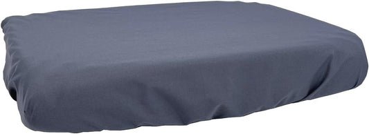 Grey Waterproof Dog Bed Slip Cover Dog Bed Liner Elastic 42 x 30 Inch