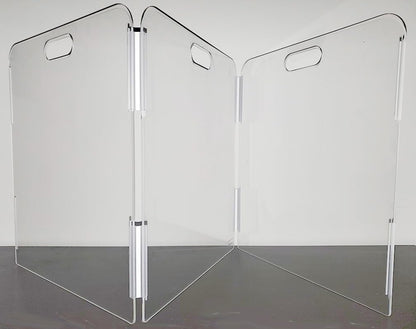 Pet Barrier (3-Panel) | Free-Standing Pet Gate | Foldable | Protect Your Indoor Living Spaces, Decorations, and Important Items from Pets | Made in The USA