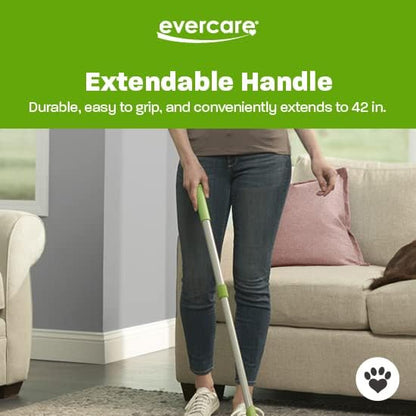 Evercare 10-Inch Mega All-Purpose Pet Hair Lint Roller Refill, 50 Sheets – Sticky Roller for Pet Hair, Cat & Dog Hair Remover, Lint Remover, Pet Hair Remover for Furniture, Clothing & Cars