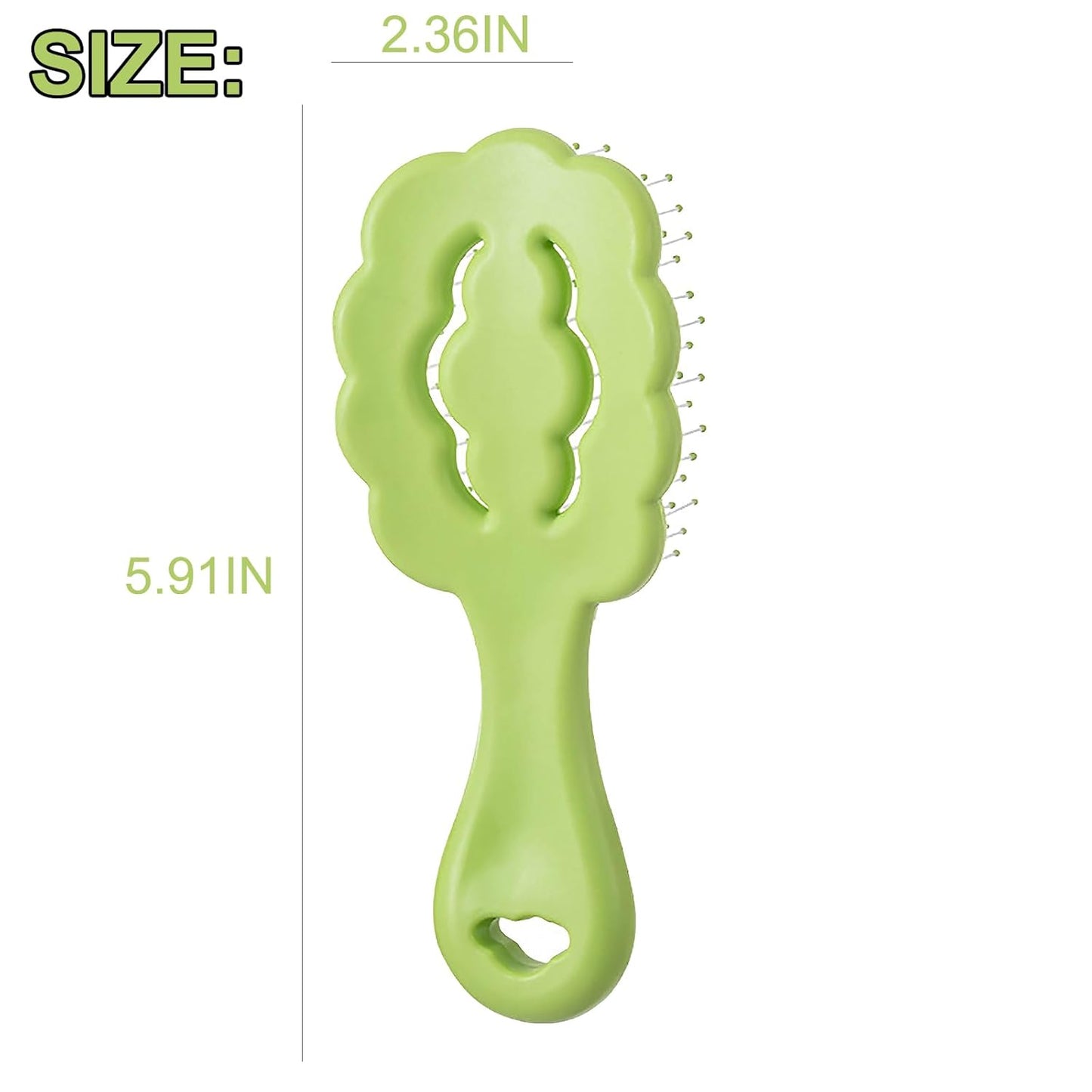 Cloud Shape Small Dog Grooming Brush - Soft Pin Brush for Gentle Detangling & Massage Puppy Hair Comb for Maltese, Shih Tzus, Yorkies, and Puppies, Pink