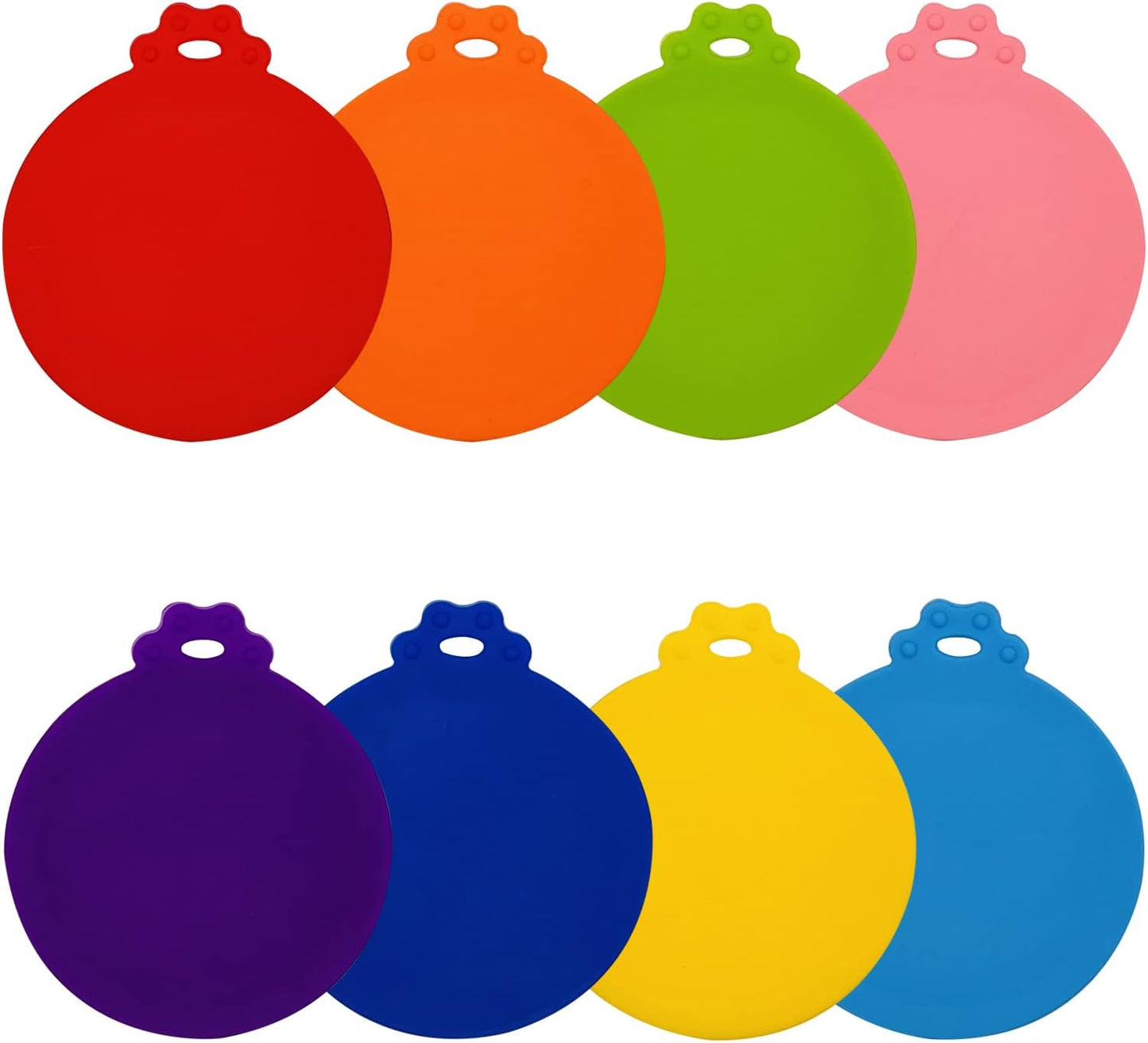 XYSMZM 8 Pcs Pet Can Covers, Food Can Lids for All Standard Size Dog Cat Cans.