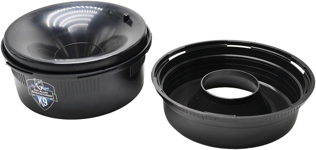 Ray Allen Buddy Bowl - Spill Proof Dog Water Bowl (44oz Black)
