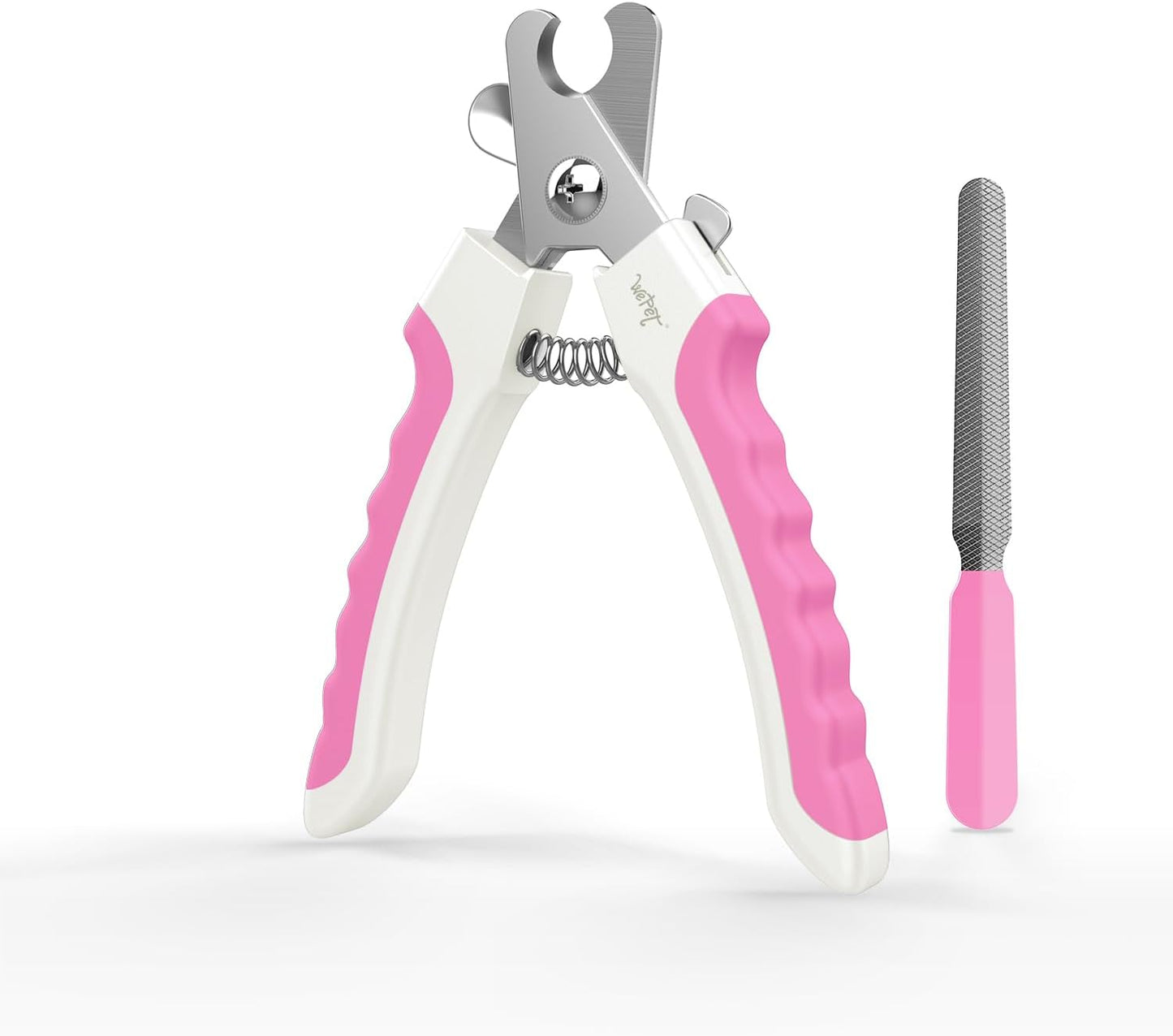 WePet Dog Nail Clippers U10.1, Dog Nail Trimmer Large Breed with Quick Sensor, Razor Sharp Blade Professional Pet Nail Clipper with Safety Guard and Nail File, Pale Turquoise