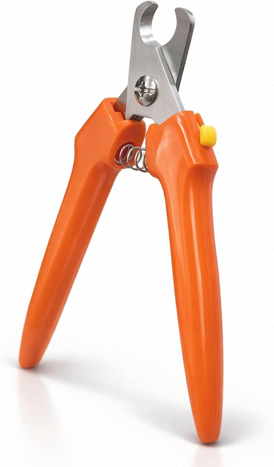 Professional Dog Nail Trimmers for Large & Small Dogs, Heavy-Duty Stainless Steel Pet Claw Clippers for Safe Grooming