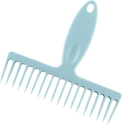 Broom Hair Removal Comb | Long Handle Scraping Brush for Pet Hair/Particles/Debris | Sturdy PP Maintenance Tool for Floors and Corners