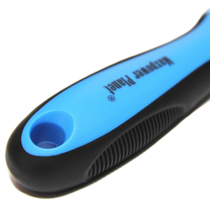 Maxpower Planet Hair Brush - Double Sided Shedding, Dematting Undercoat Rake for Dogs and Cats - Extra Wide Dog Grooming Brush, Reduce Shedding by 95%, Turquoise