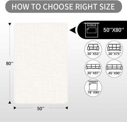 fuguitex Waterproof Dog Bed Cover Couch Cover, Anti-Slip Cat Mat Pet Pad Blanket for Sofa Chair Recliner Furniture Protrctor