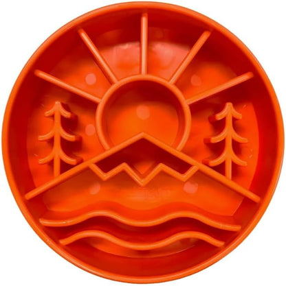 SodaPup Honeycomb Enrichment Bowl – Durable Slow Feeder Bowl Made in USA from Non-Toxic, Pet-Safe, Food Safe Material for Mental Stimulation, Slowing Down Eating, Healthy Digestion, & More