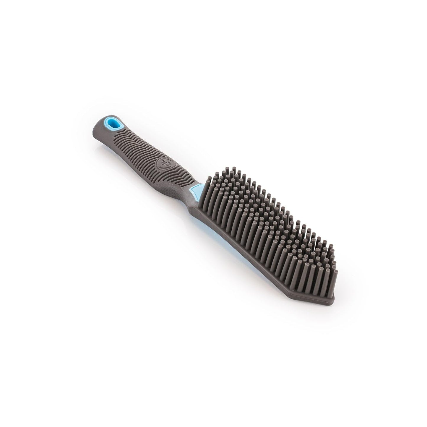 Detail Factory Pet Hair Brush for Car Interior, Rubber Bristle Fur Remover for Carpet, Upholstery, Seats, Cargo Areas & Pet Beds, Gray
