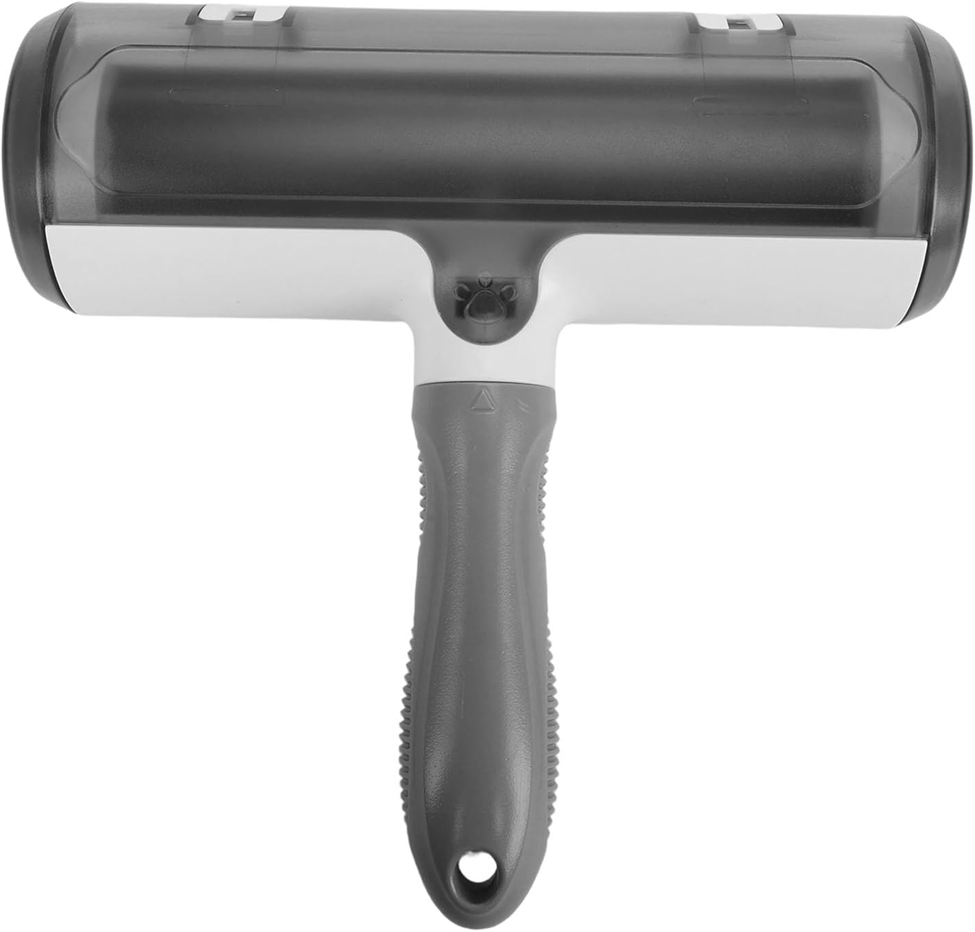 Zunate Pet Hair Remover Roller for Couch and Carpet, Reusable Lint Removal Tool with 17cm Wide Bidirectional Brush Head for Clothing and Furniture, Black Tool (Gray)
